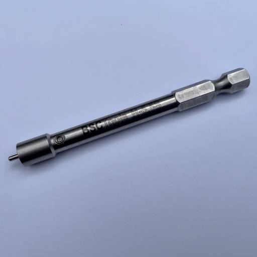 Hex 5.5mm Adjustable Spoke Nipple Driver for Drills/Screwdrivers H-5.5S (Short)