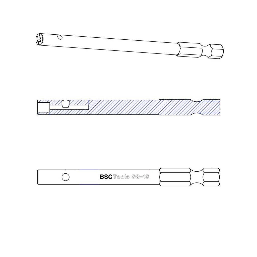 Spoke Nipple Driver for DT Swiss Squorx SQ-1.1S